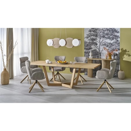 Stół rozkładany MASSIVE 3 160(250)x90 dąb naturalny