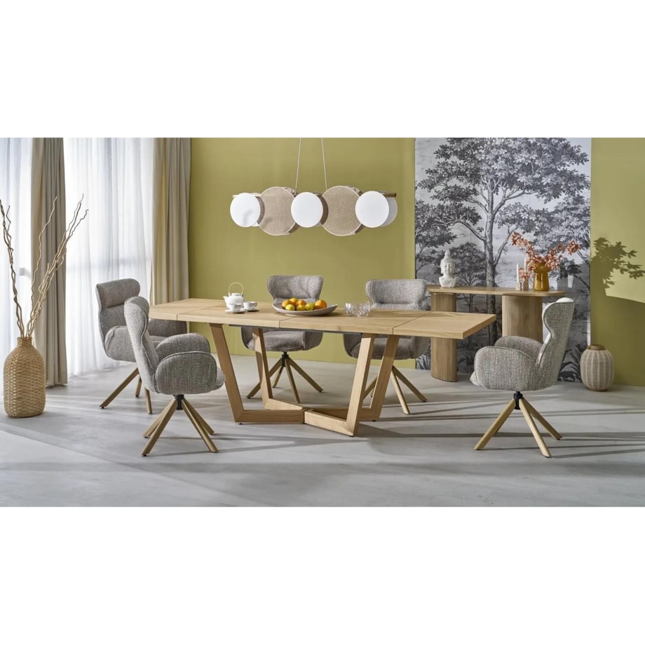 Stół rozkładany MASSIVE 3 160(250)x90 dąb naturalny