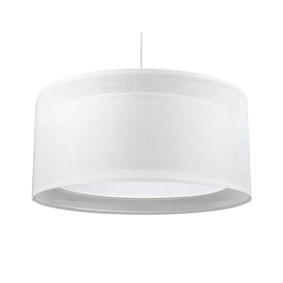 Lampa wisząca DUO LEN LIGHT 50 biała