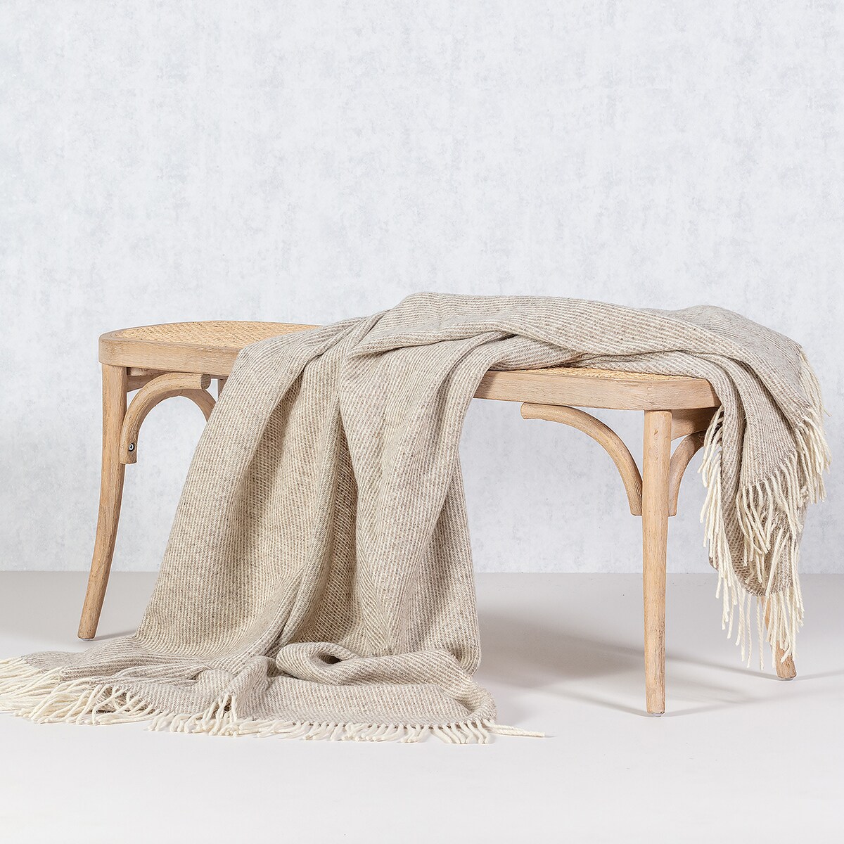 Pled Zelandia 140x200cm melange natural, 140 x 200 cm