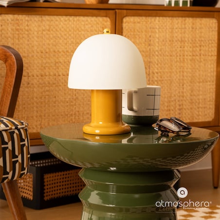 Lampa grzybek RICK, 21 cm