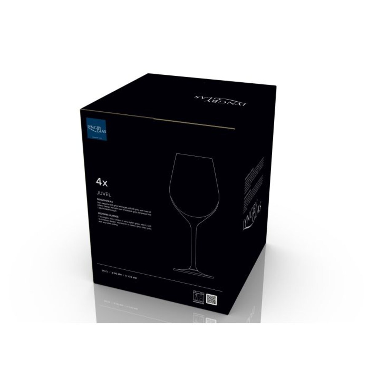 Kieliszki do czerwonego wina 500 ml Juvel 4 sztuki 916255