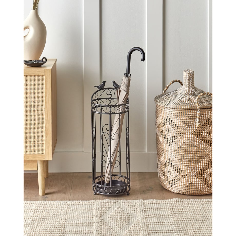 Stojak na parasole czarny AMBOISE