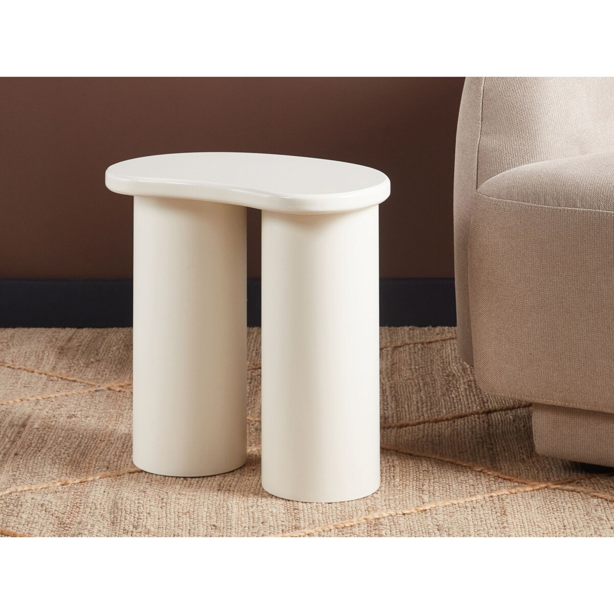 Stolik pomocniczy INGLIS Biały