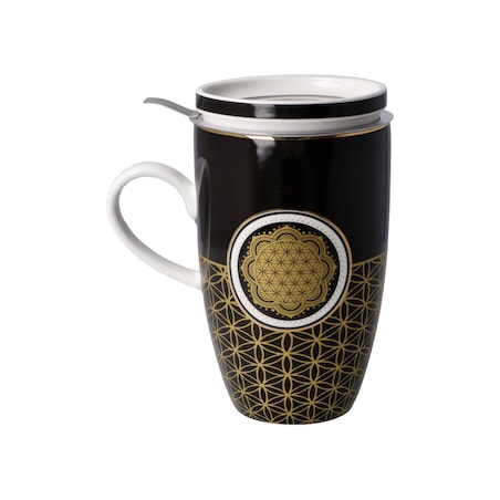 Kubek z zaparzaczem - Yin Yang - Lotus - Goebel