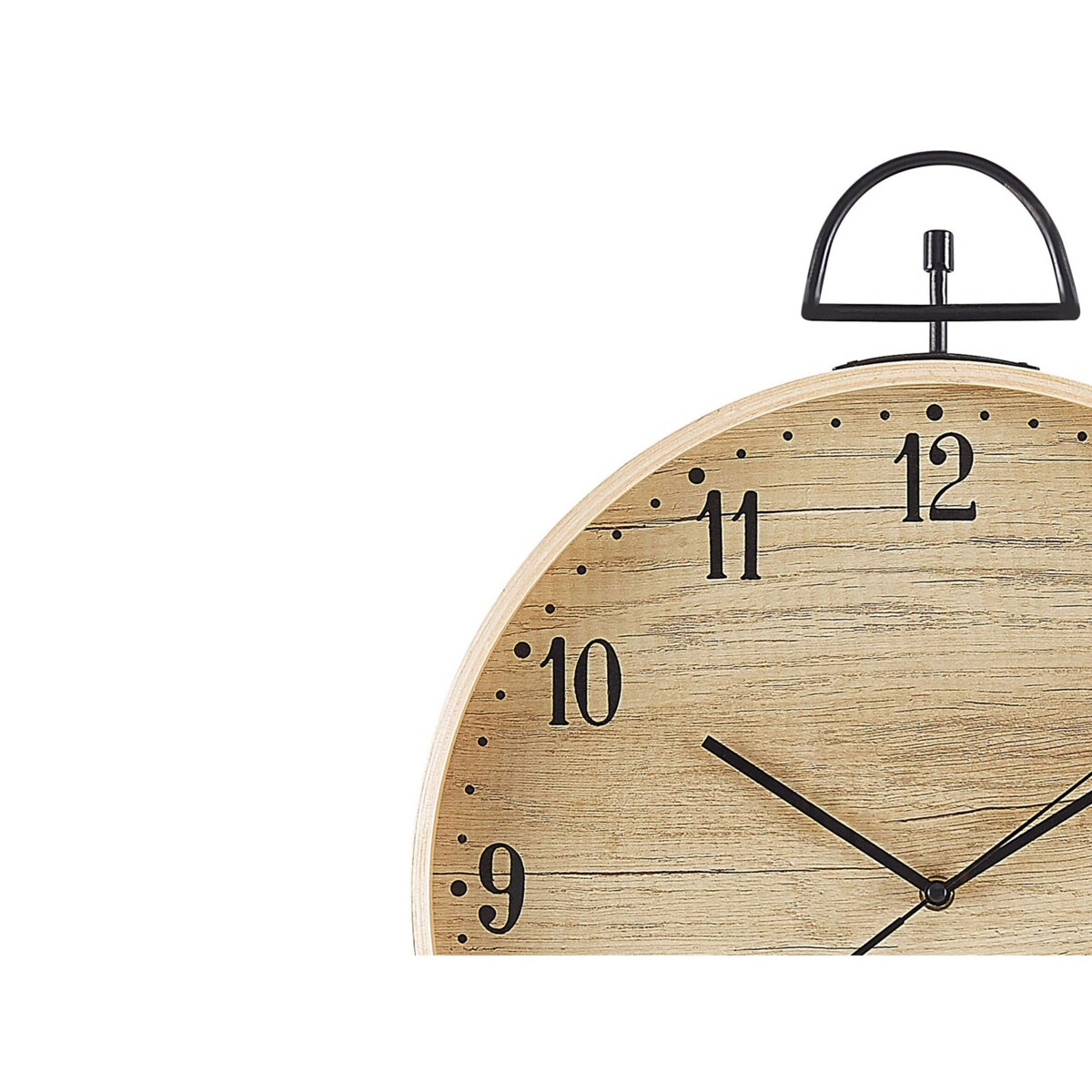 Zegar ścienny ø 40 cm jasne drewno OPFIKON