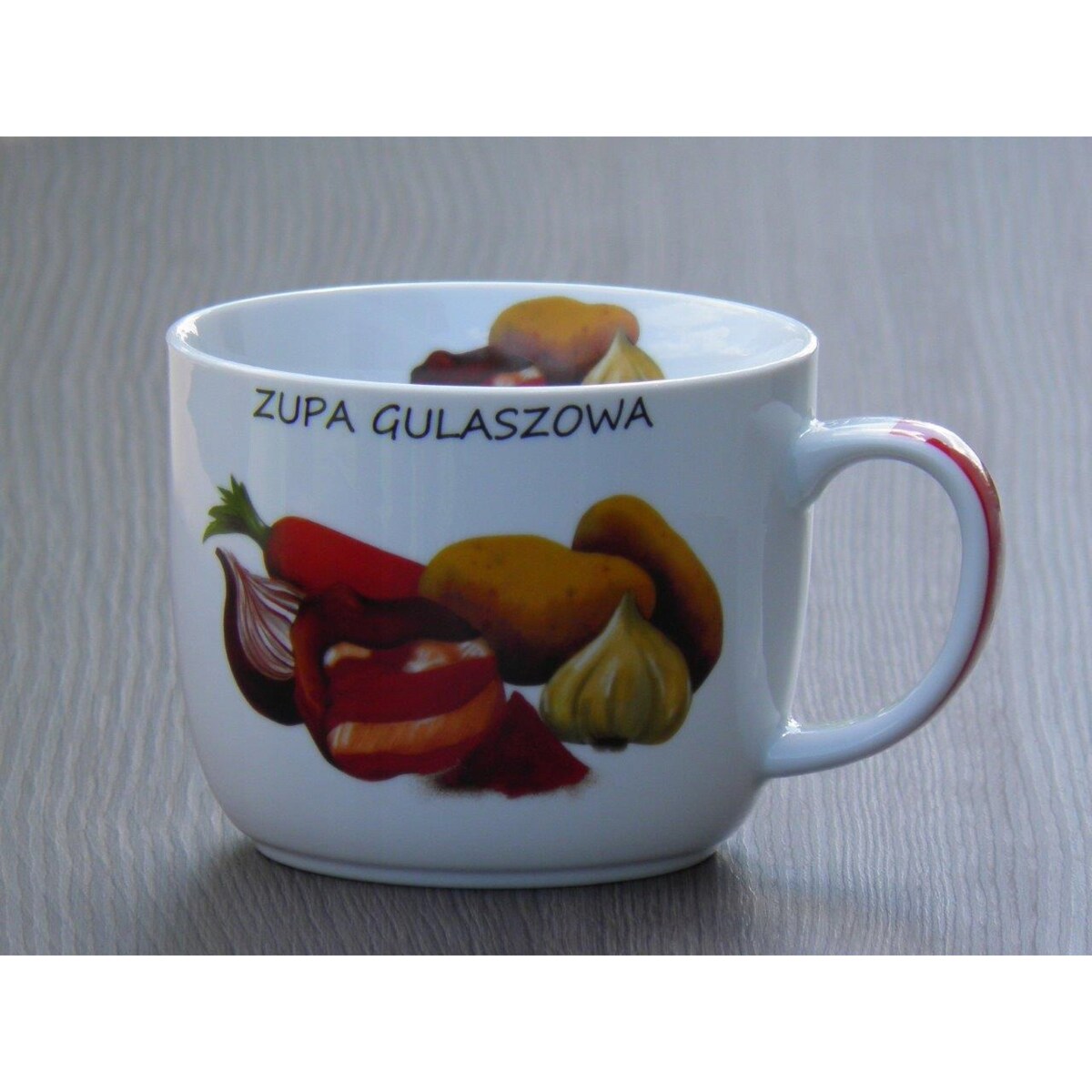 KUBEK miska na zupę DO ZUPY 730 ml GULASZOWA