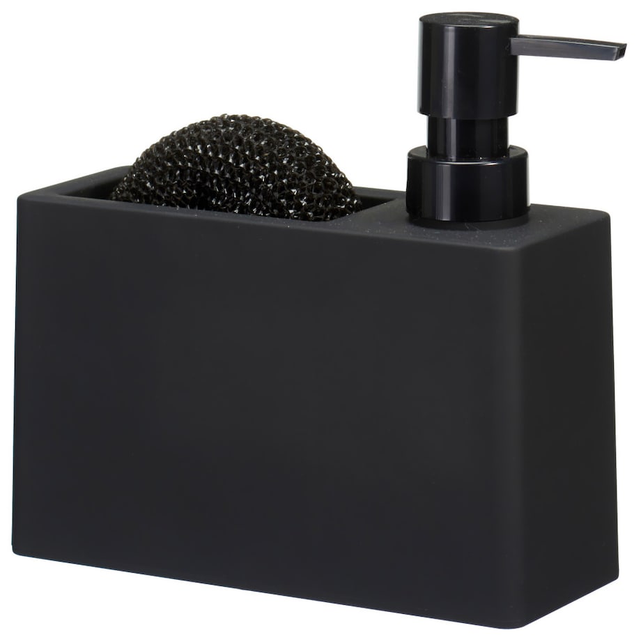 Dozownik z miejscem na gąbkę GRAIN z dolomitu, 320 ml