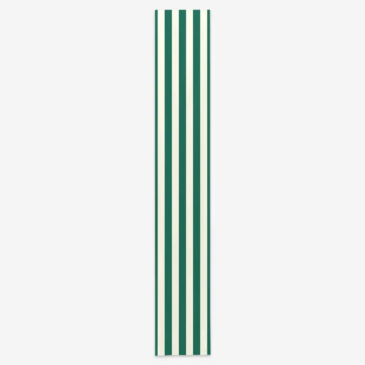 Bieżnik świąteczny - klasyczne zielone pasy - 40x250
