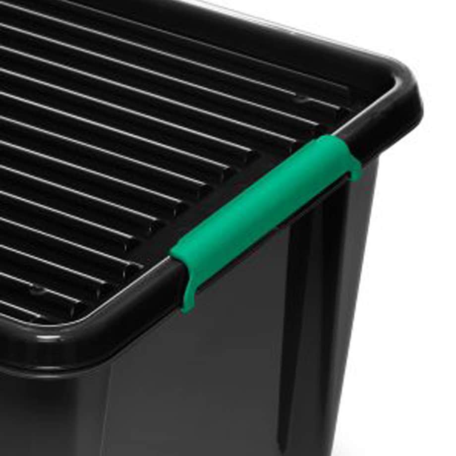 Pojemnik Plastikowy Pudełko Plastikowe Z Pokrywką Pudło Eco Box 25 L