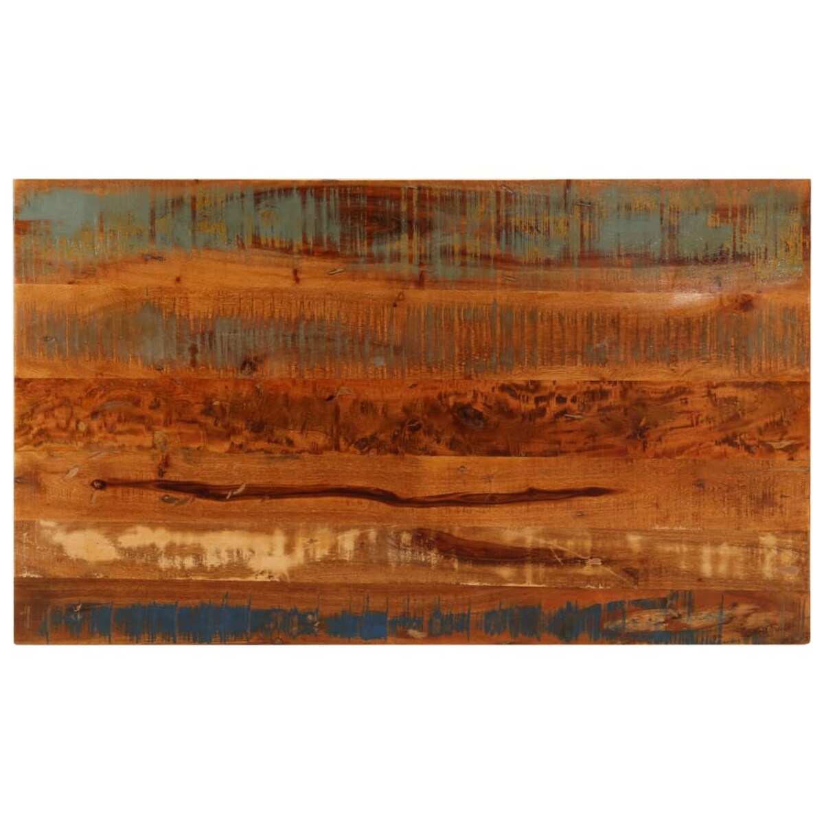 vidaXL Stolik kawowy z półką, 100x60x35 cm, z drewna z odzysku