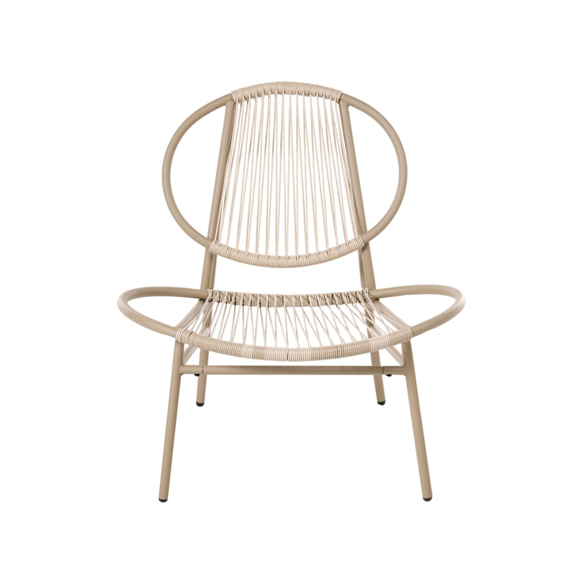 Zestaw mebli balkonowych OVARO Technorattan Beżowy