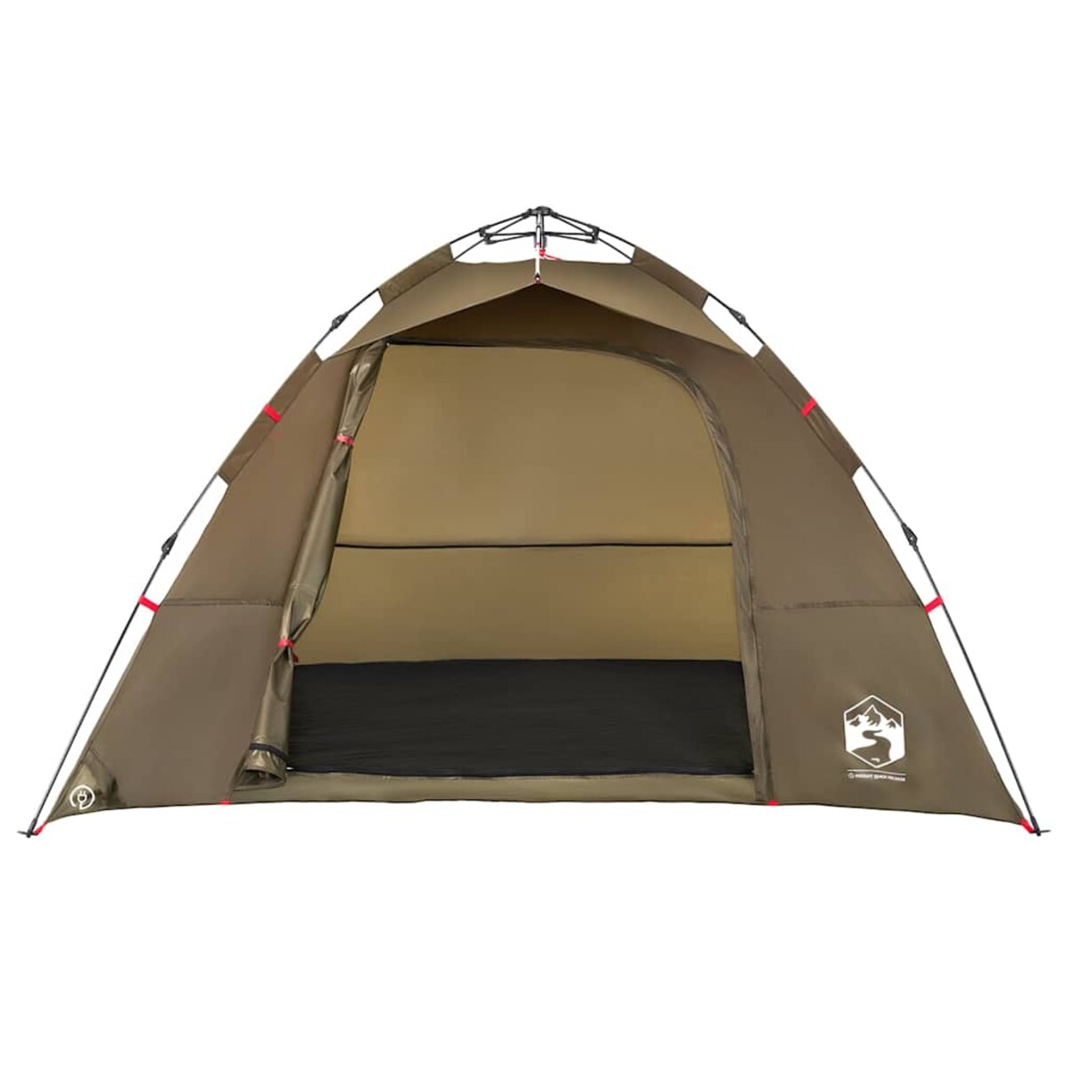 vidaXL Namiot wędkarski, 4-os., oliwkowy, szybkie rozkładanie