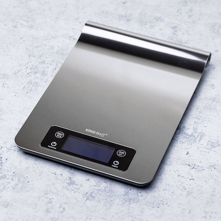 Elektroniczna waga kuchenna 1g 5kg na reling KINGHOFF