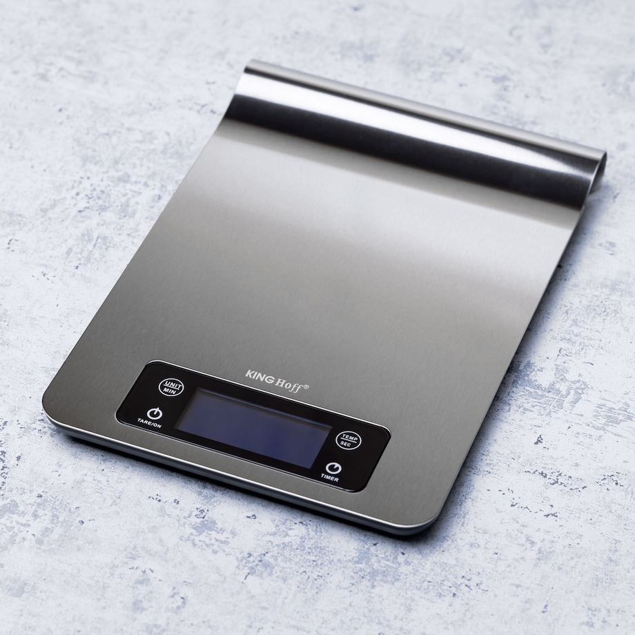 Elektroniczna waga kuchenna 1g 5kg na reling KINGHOFF