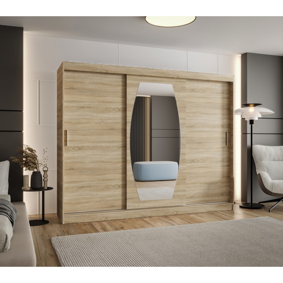 Szafa przesuwna ROSSA 250 sonoma