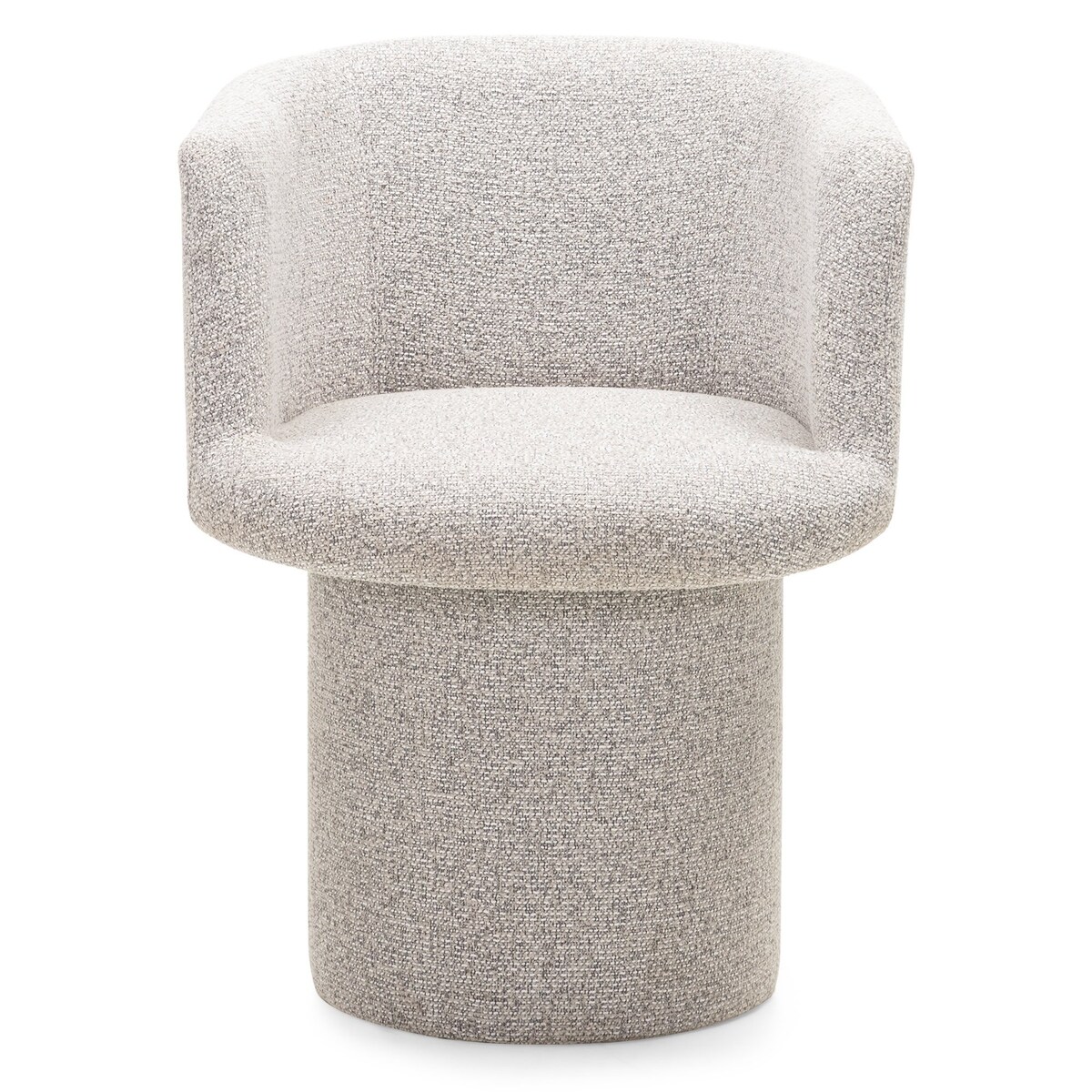 Fotel obrotowy, szaro-beżowy melanż, Haco