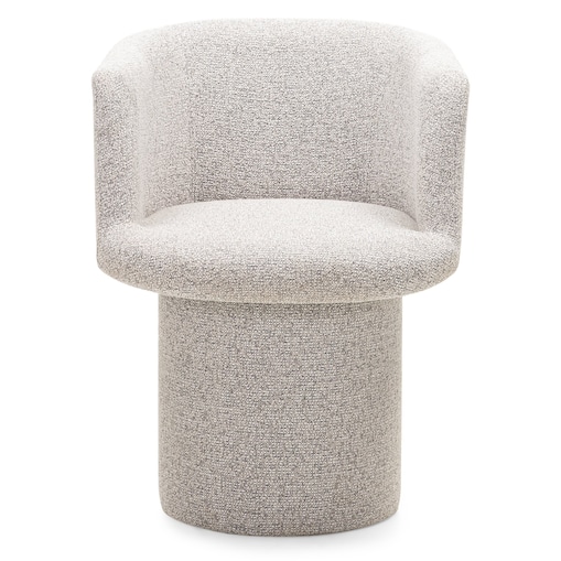 Fotel obrotowy, szaro-beżowy melanż, Haco