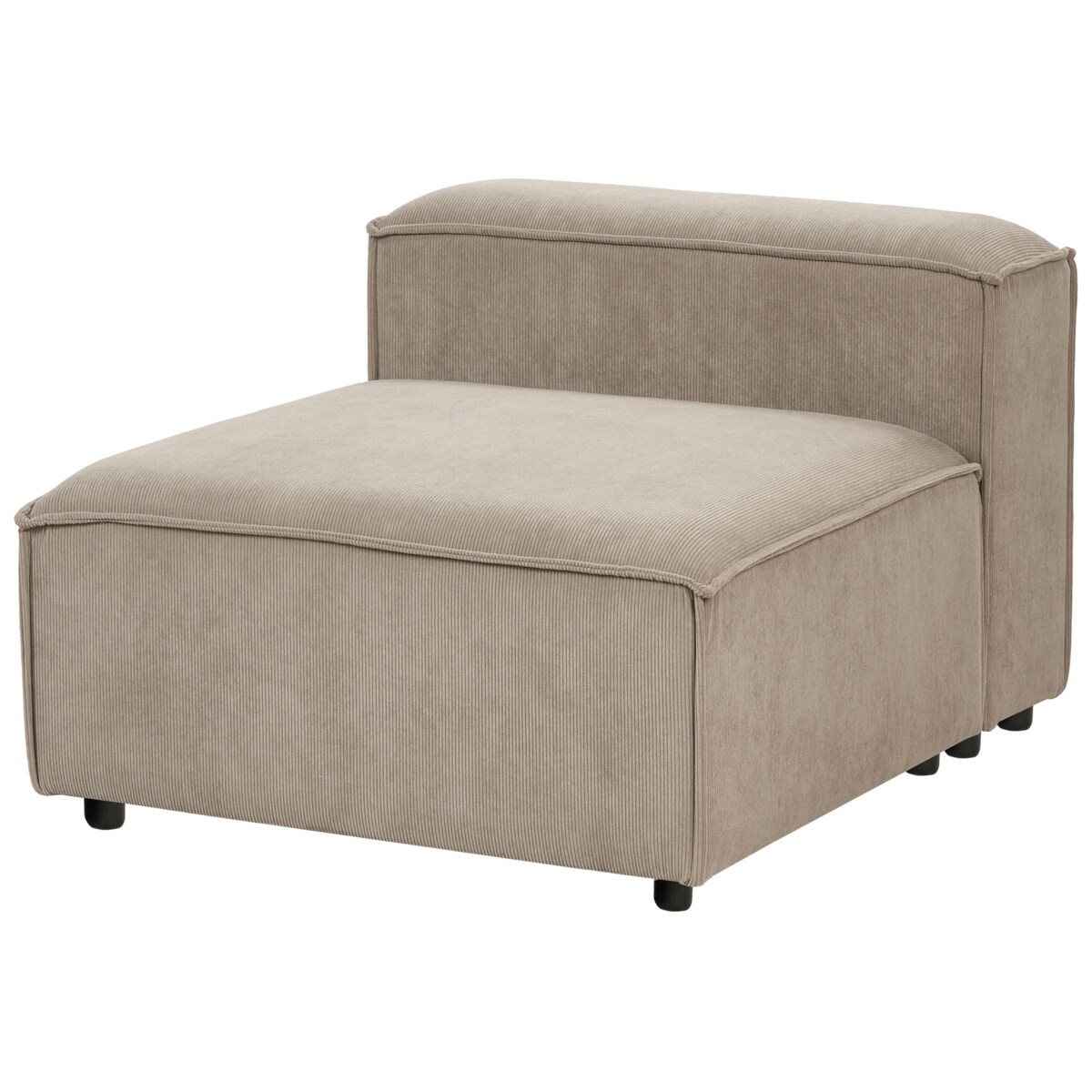 Moduł 1-osobowy sztruksowy beżowoszary ARDAL