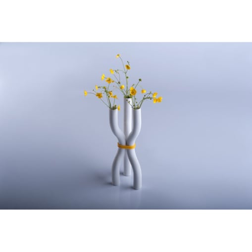 Wazon Trórka 24 cm biały CD03