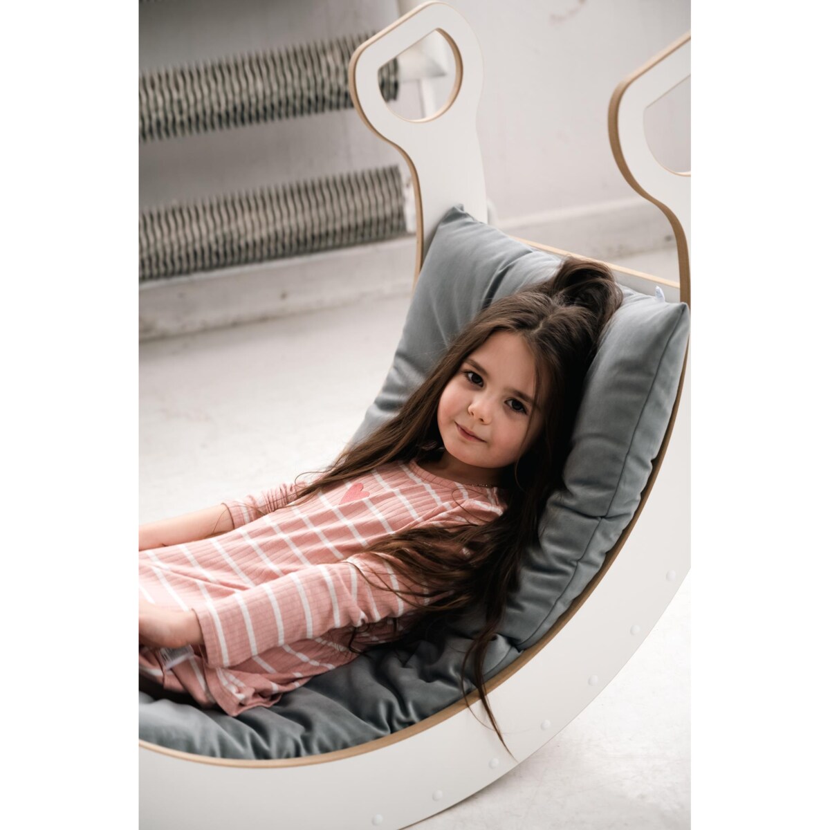 Poducha materac do DUŻEGO bujaka - SZARY