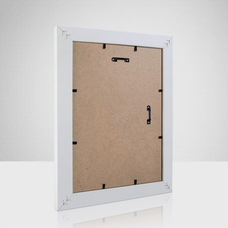 Biała ramka na zdjęcia 30x40 cm, foto rama, szeroka elegancka rama