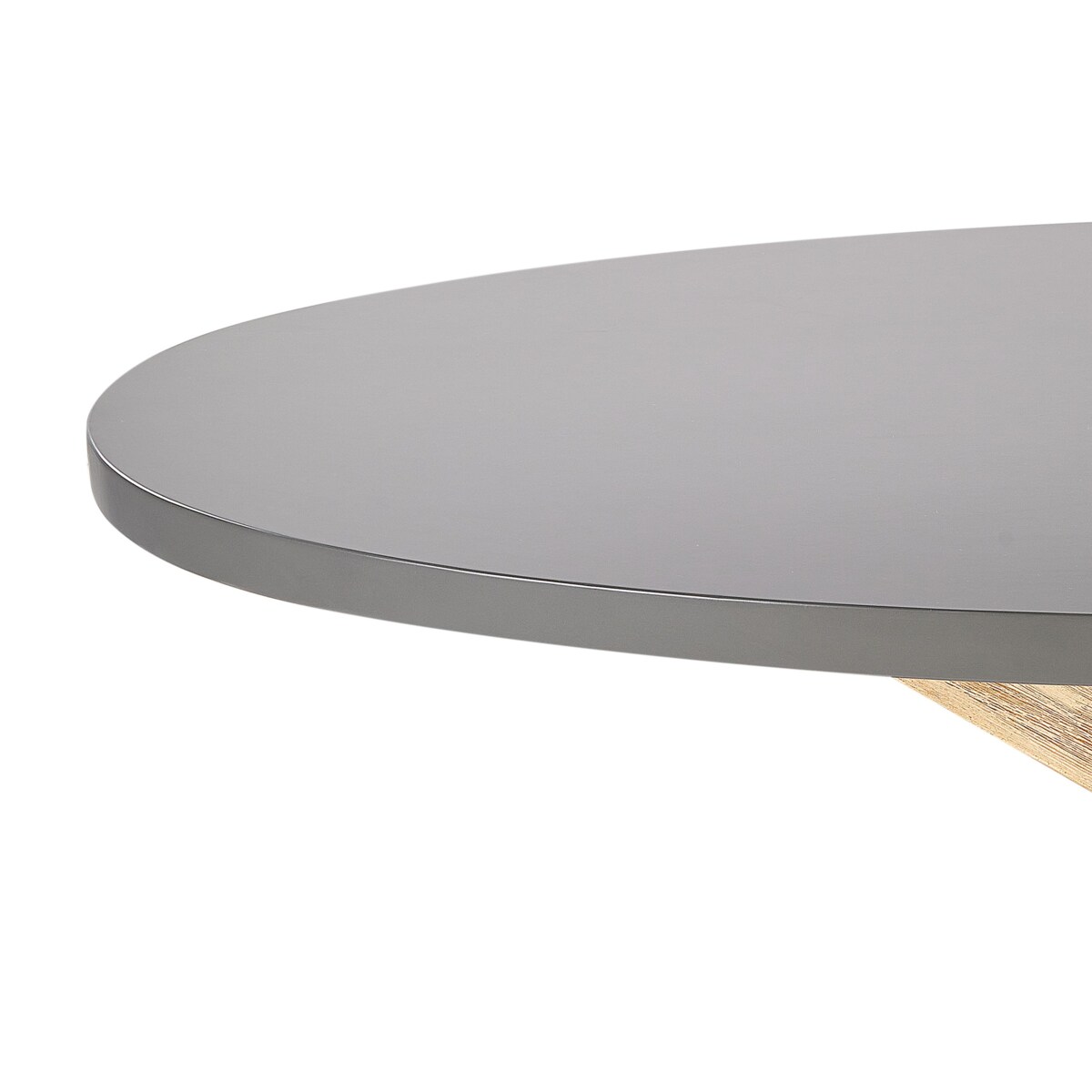 Zestaw ogrodowy dla 6 osób ORISTANO z poduszkami Beton Czarny