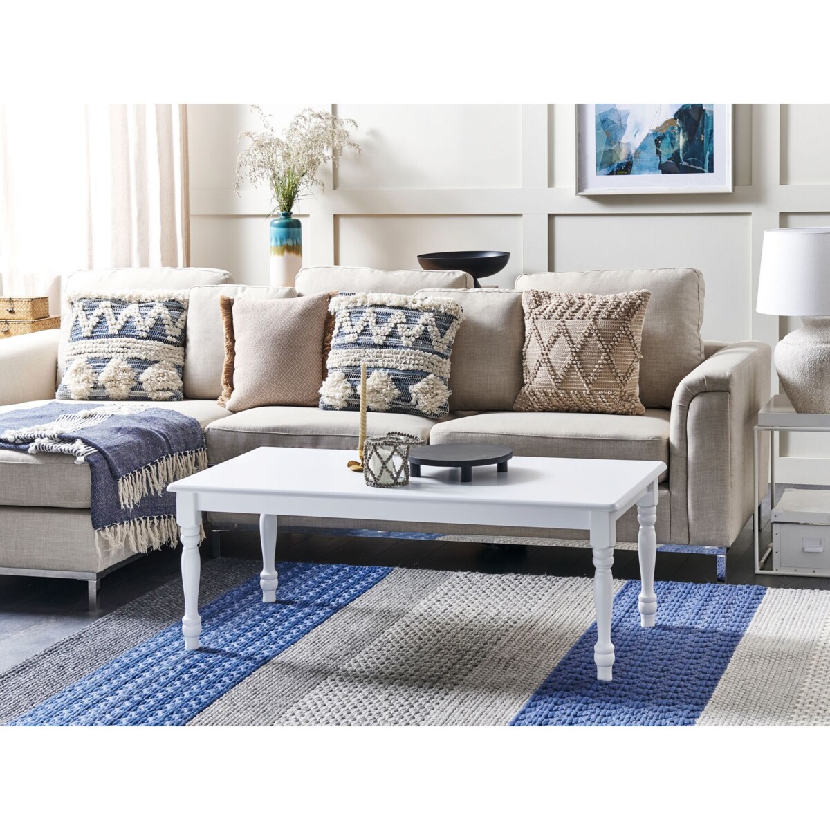 Stolik kawowy biały KOKOMO