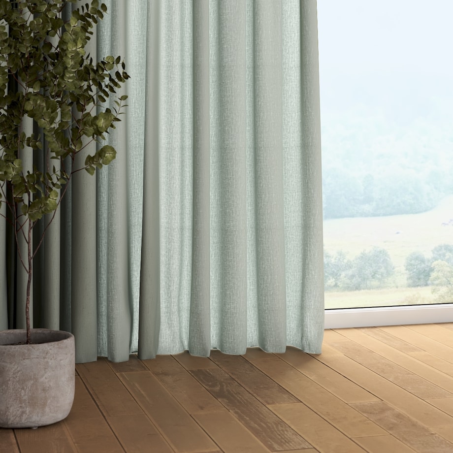 Zasłona na taśmie marszczącej 1 szt. 130x245 jasny szary