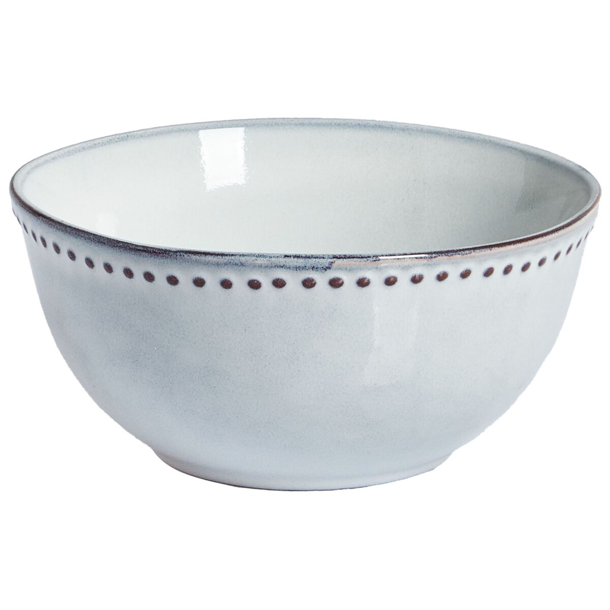 Zastawa stołowa 12-częściowa CHERVIL Kamionka Błękitny