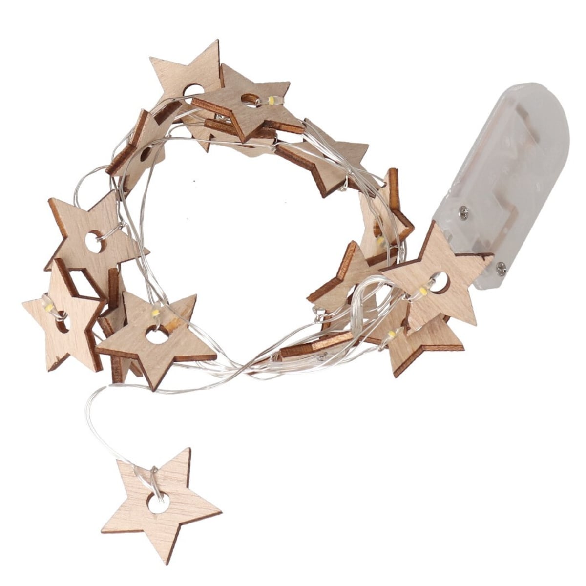 Lampki Led Na Choinkę Drucik Na Baterię Gwiazdki