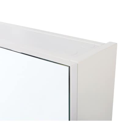 Szafka łazienkowa wisząca z lustrem 60 x 60 cm biała NAVARRA