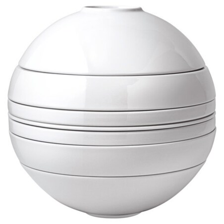 Zestaw naczyń Iconic La Boule biały, 7 el, Villeroy & Boch