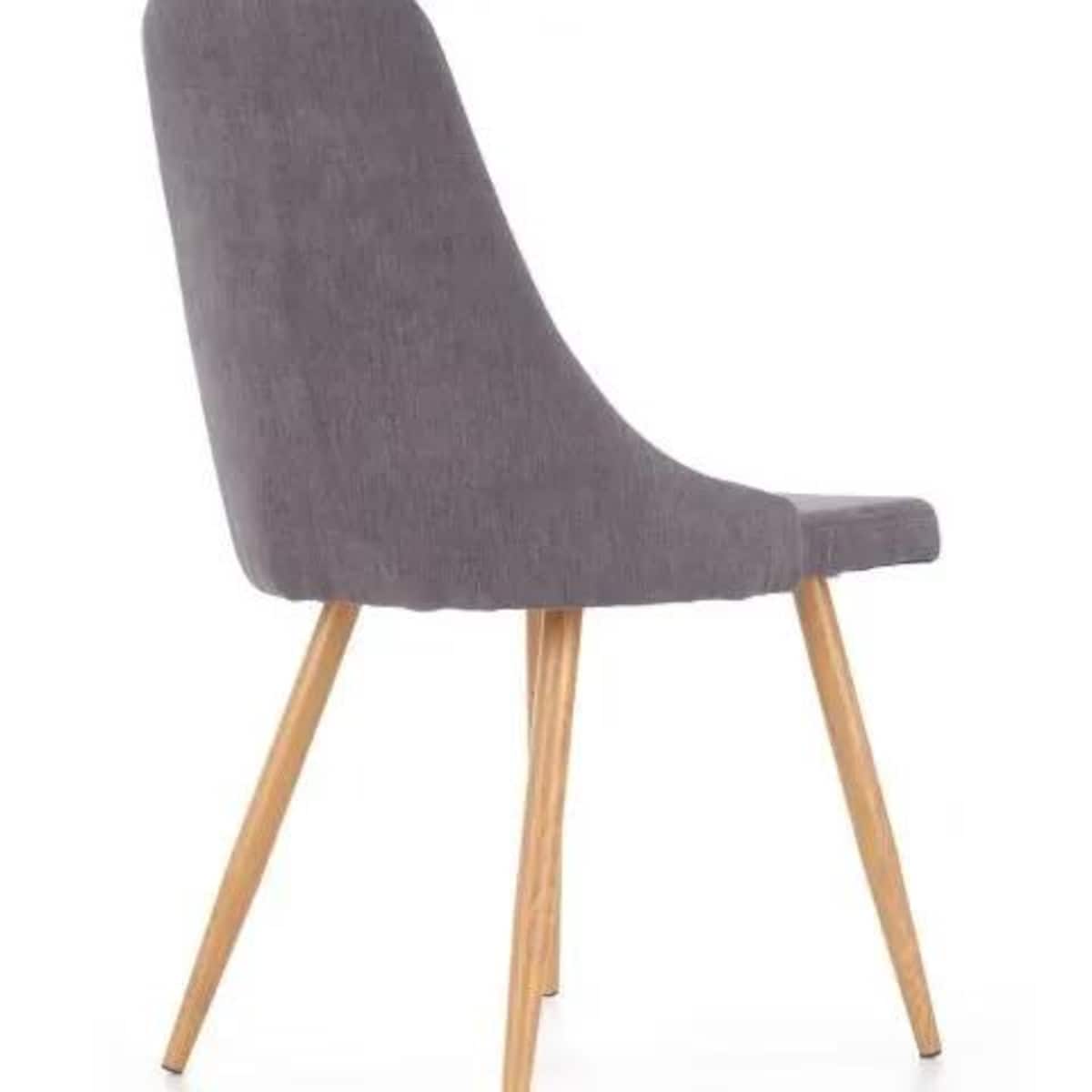 Krzesło tapicerowane K285 ciemnoszare