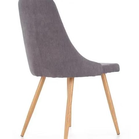 Krzesło tapicerowane K285 ciemnoszare