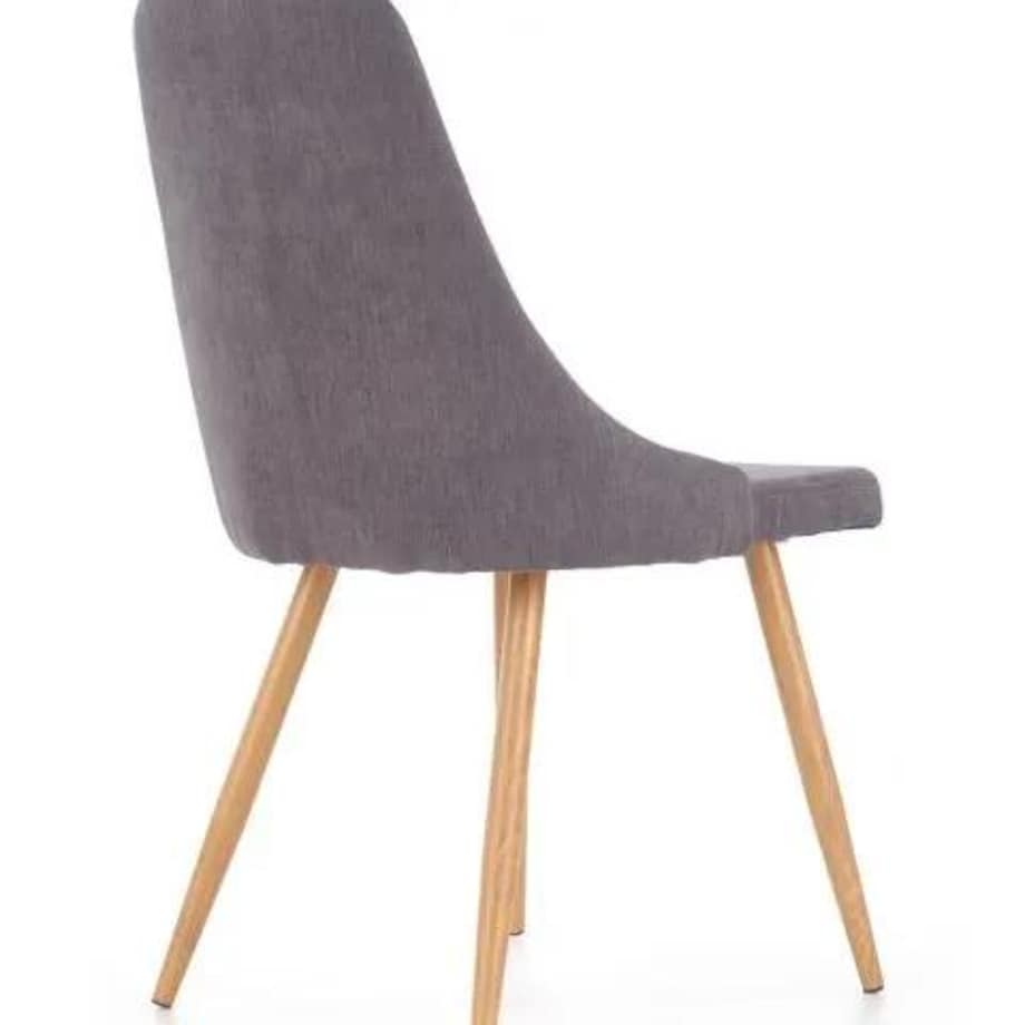 Krzesło tapicerowane K285 ciemnoszare