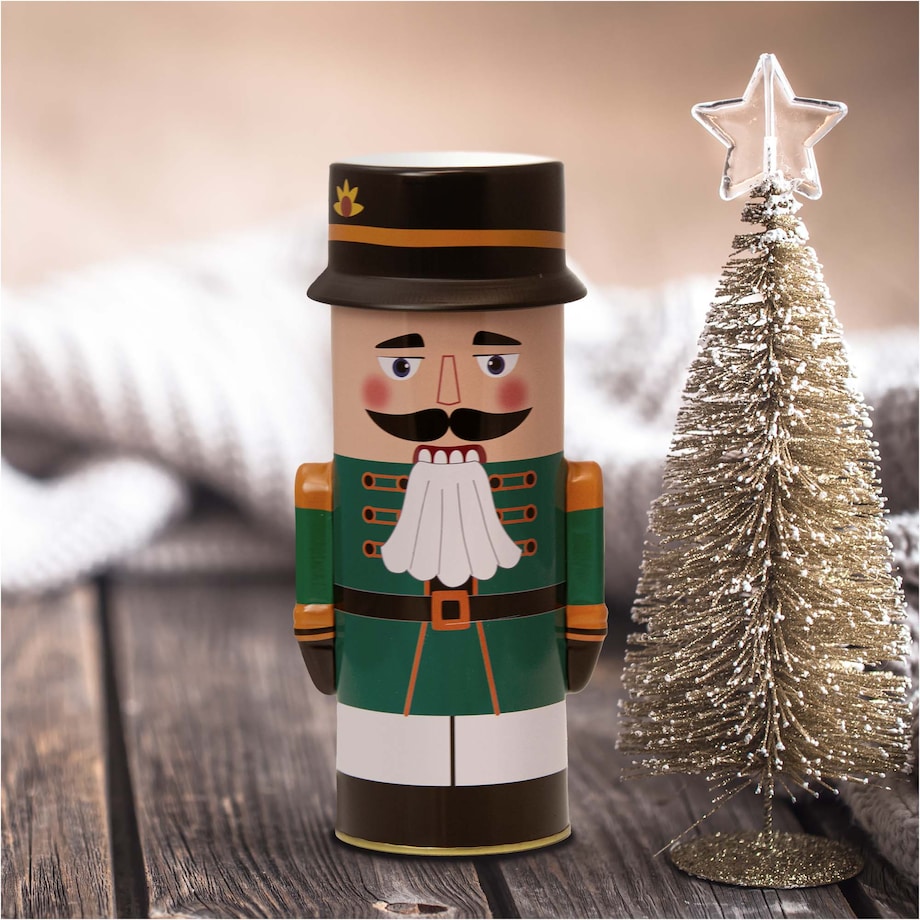 Puszka Na Pierniki Pojemnik Ciastka Świąteczna Boże Narodzenie 24,5X8,5 Cm Herbatę Cukierki