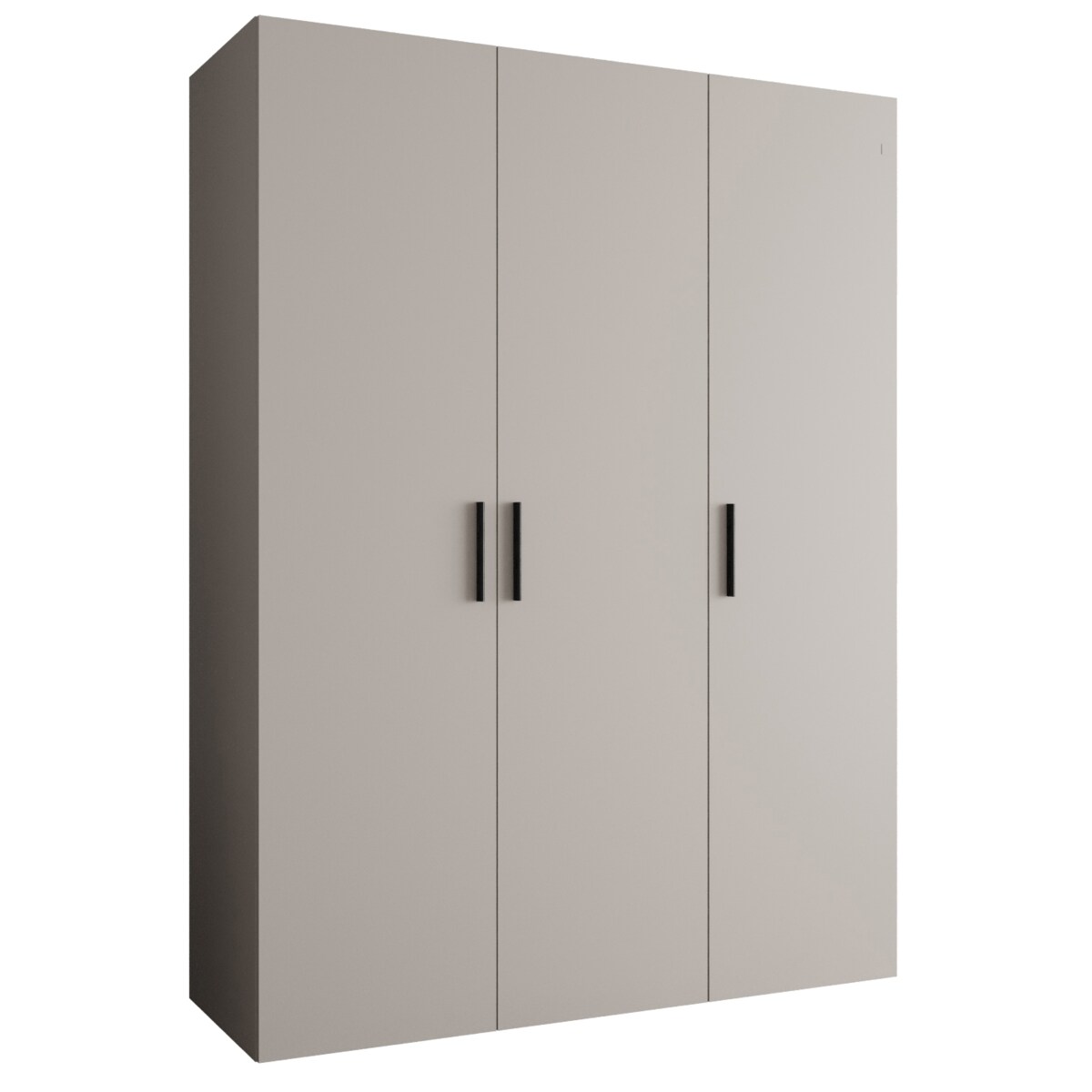 Szafa uchylna otwierana BARI 1 150 wys. 202 cm Kaszmir + u. Czarny