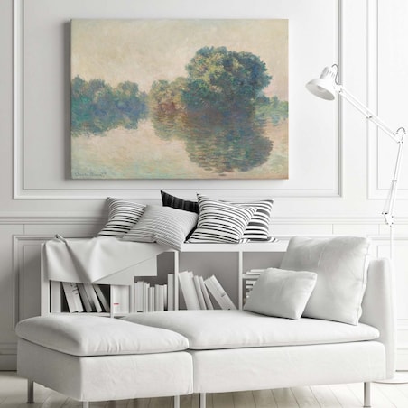 obraz Sekwana w Giverny Claude Moneta 50cm x 70cm