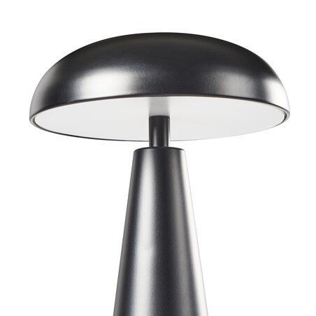 Bezprzewodowa lampa stołowa LED BOCONO Ze ściemniaczem Metal Czarny