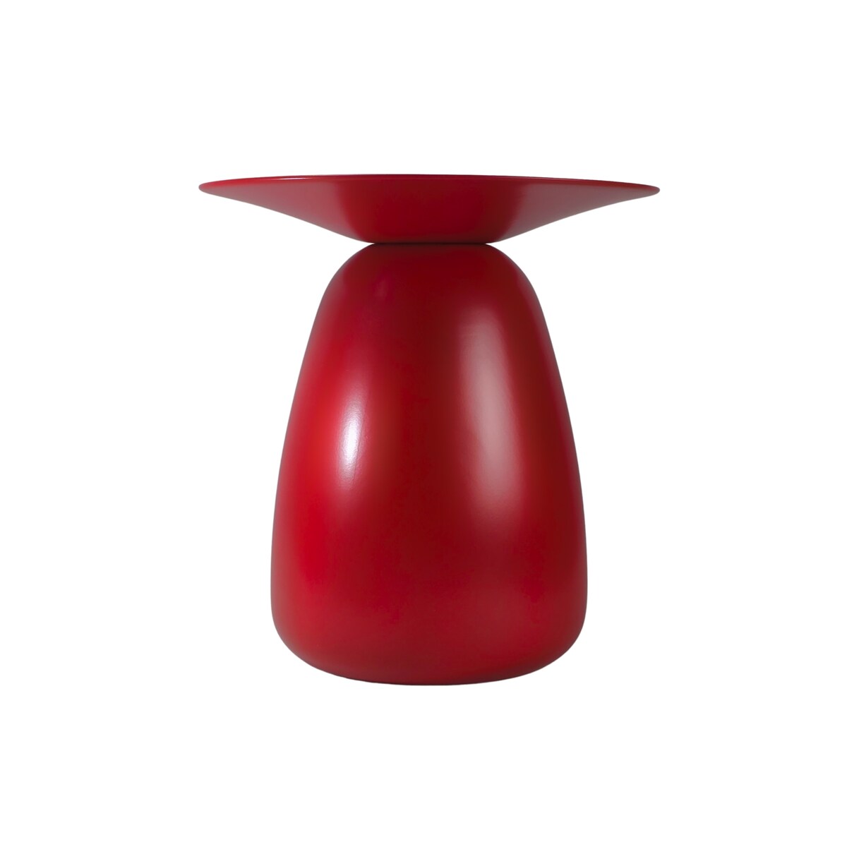 Stolik drewniany różne kolory Baobab 34, kolor bordowy