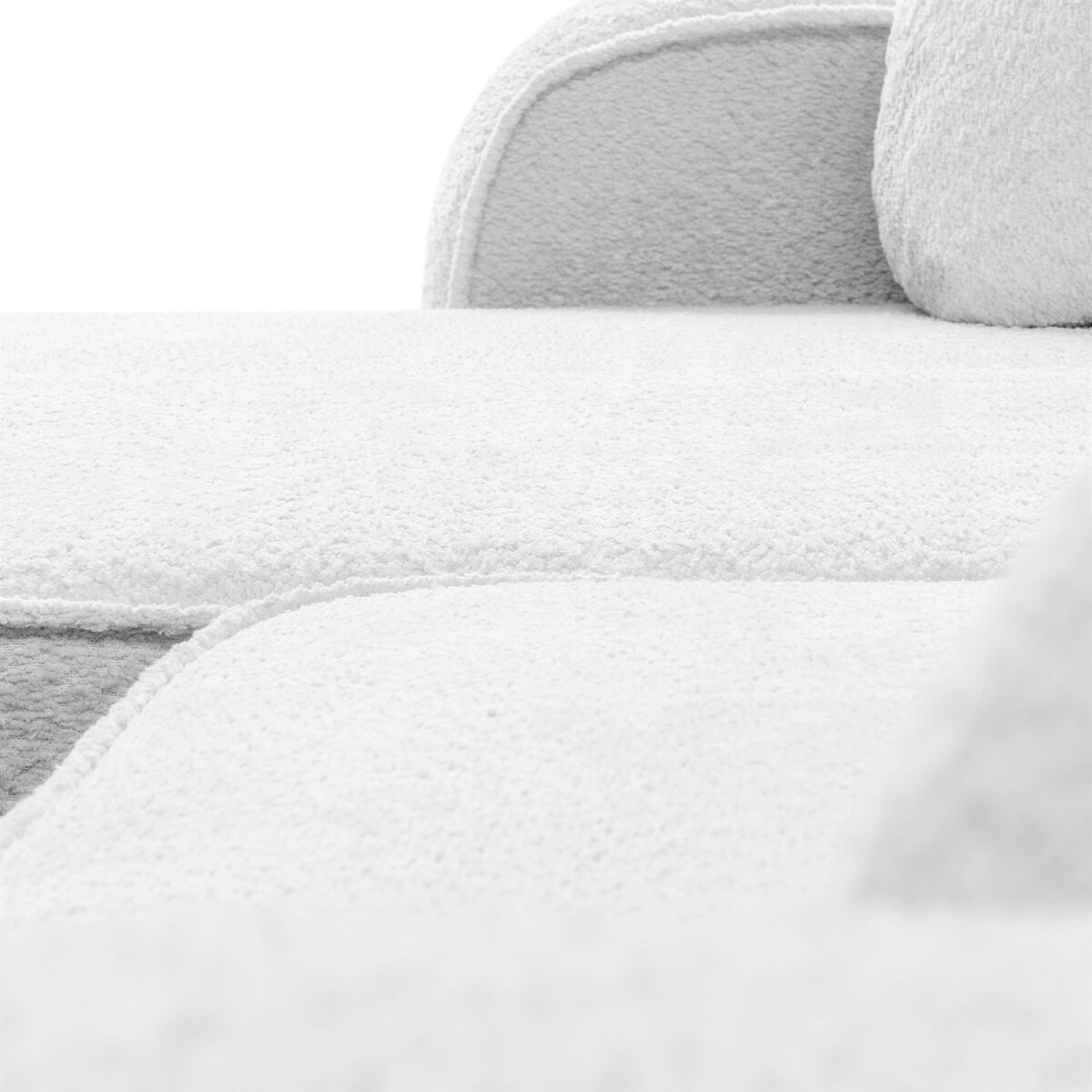 Rozkładany narożnik VENUS II z pojemnikiem na pościel, Coral 70