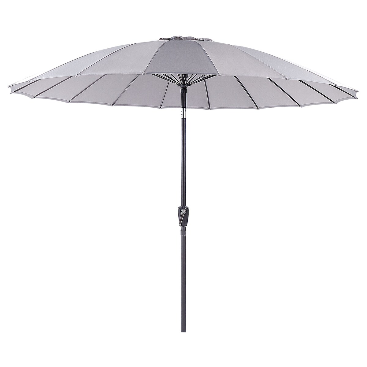 Parasol ogrodowy 255 cm BAIA Jasnoszary