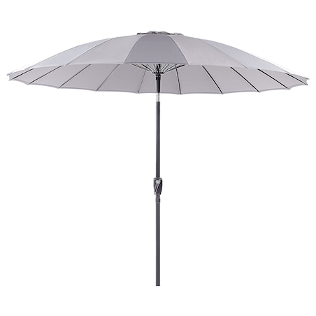 Parasol ogrodowy 255 cm BAIA Jasnoszary