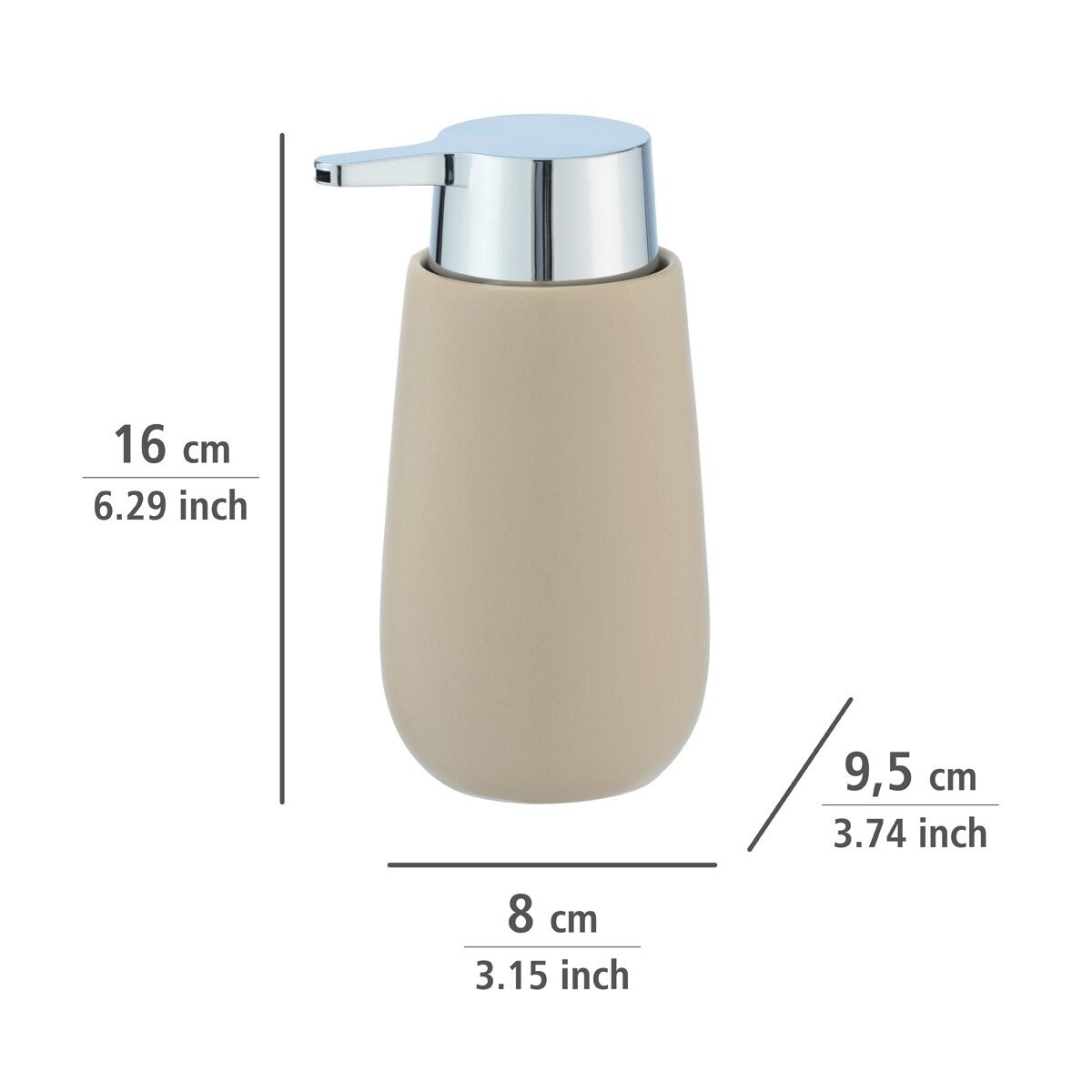 Dozownik na mydło w płynie BADI, WENKO