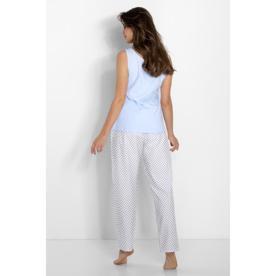 Piżama Maelle Blue, XXL