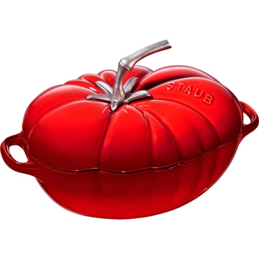 Garnek żeliwny owalny pomidor Staub - 2.5 ltr, Czerwony