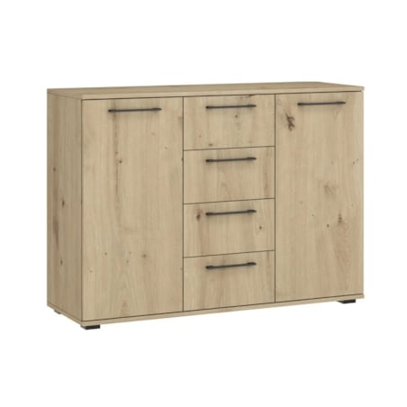 Komoda FORMO KM-2 116cm dąb artisan