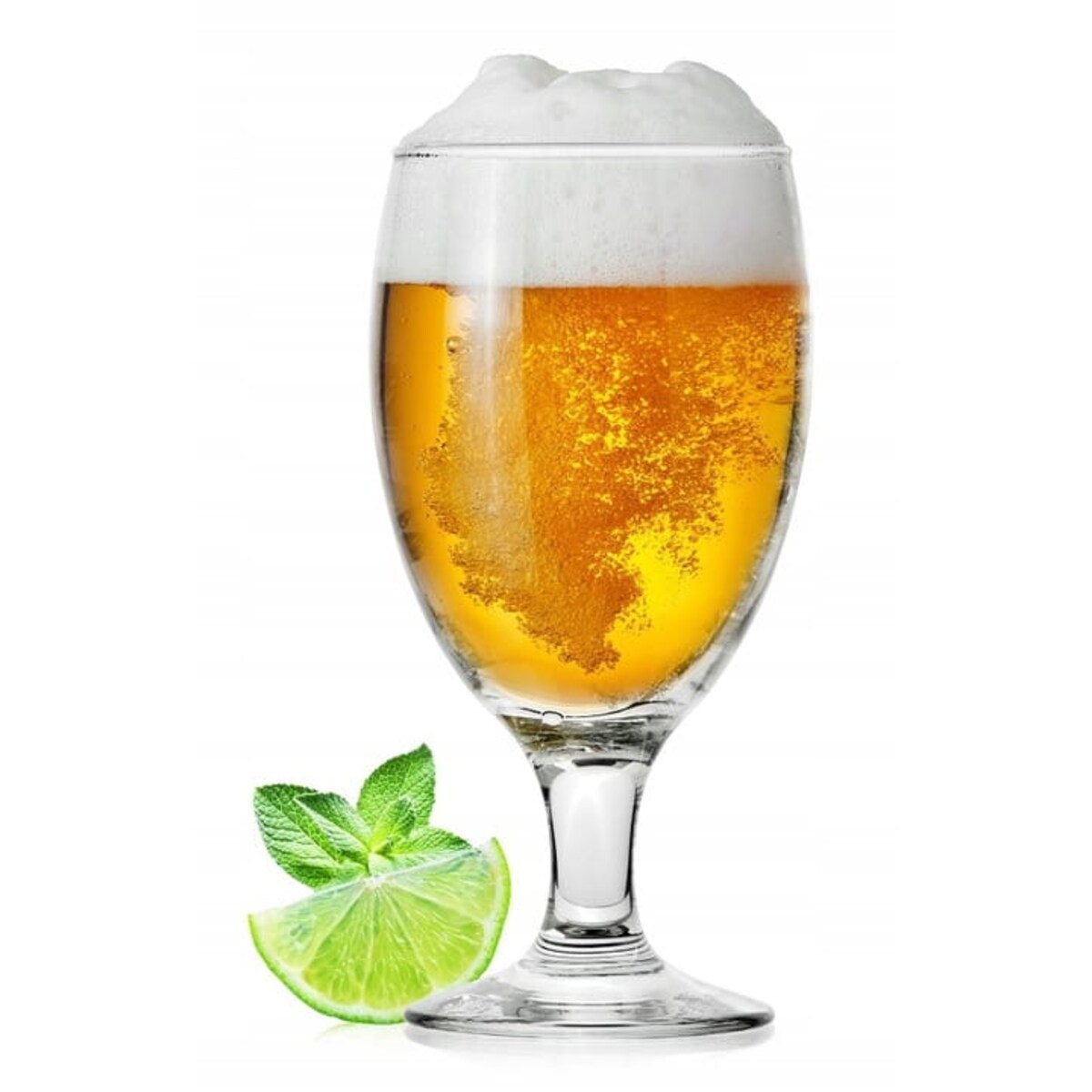 Pokal Szklanka Kielich do Koktajli Piwa Soków 500 ml na Nóżce Stopce Gładka