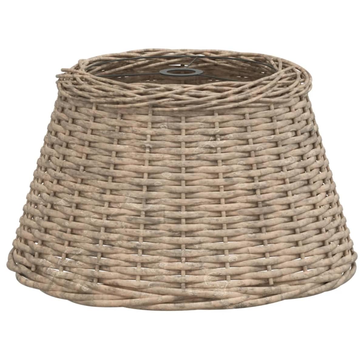 vidaXL Klosz lampy wiszącej, brązowy, Ø50x30 cm, wiklina
